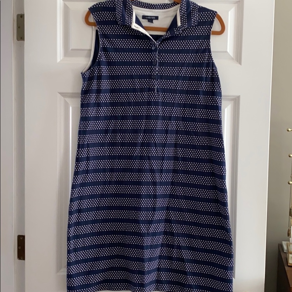 lands’ end polo dress